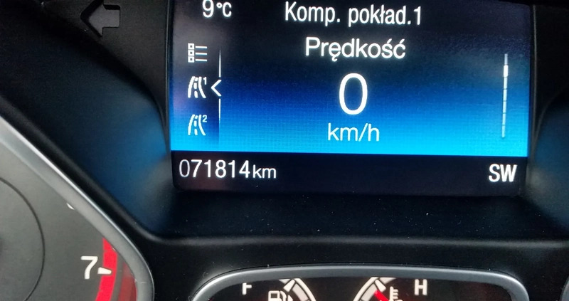 Ford Focus cena 65900 przebieg: 71100, rok produkcji 2018 z Rzeszów małe 742